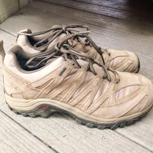 Merrell Beige/Tan Suede Sport Low Rise Urban Hiker, Size 7